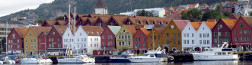 Panorama of Bergen Wharf 